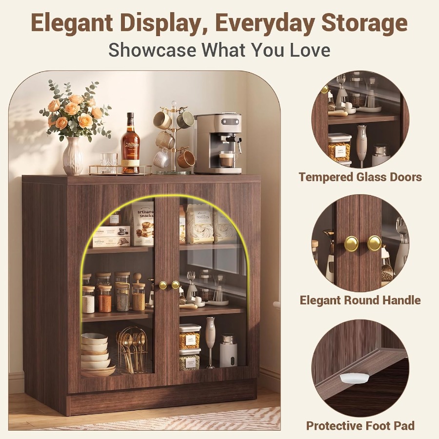 31.5 Sideboard Buffet Cabinet  - огляд і ціна Storage