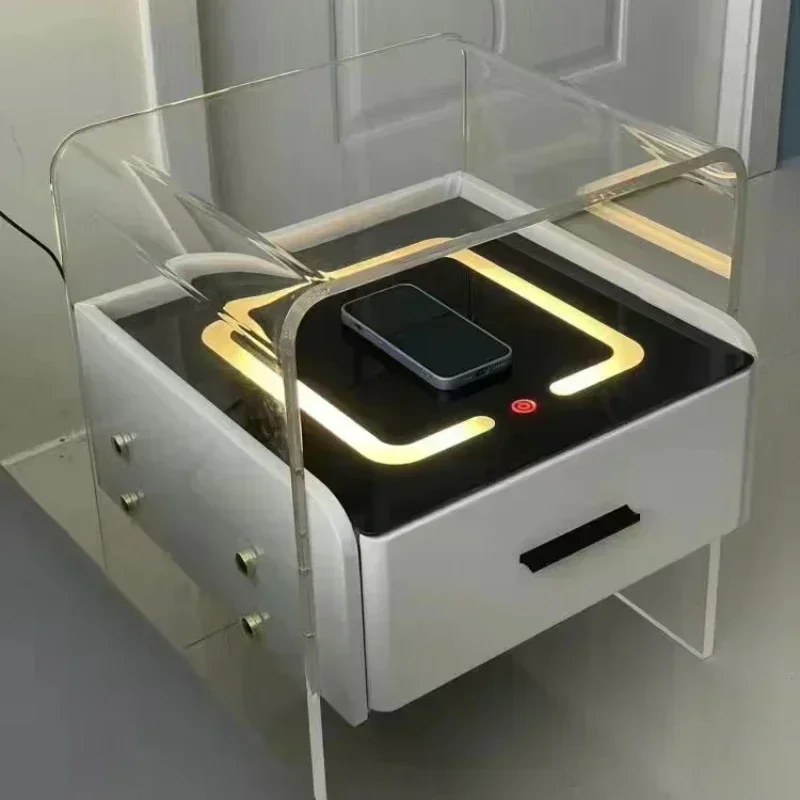# Acrylic Bedside Tables Night - огляд і ціна Floating Nightstand With Led Light