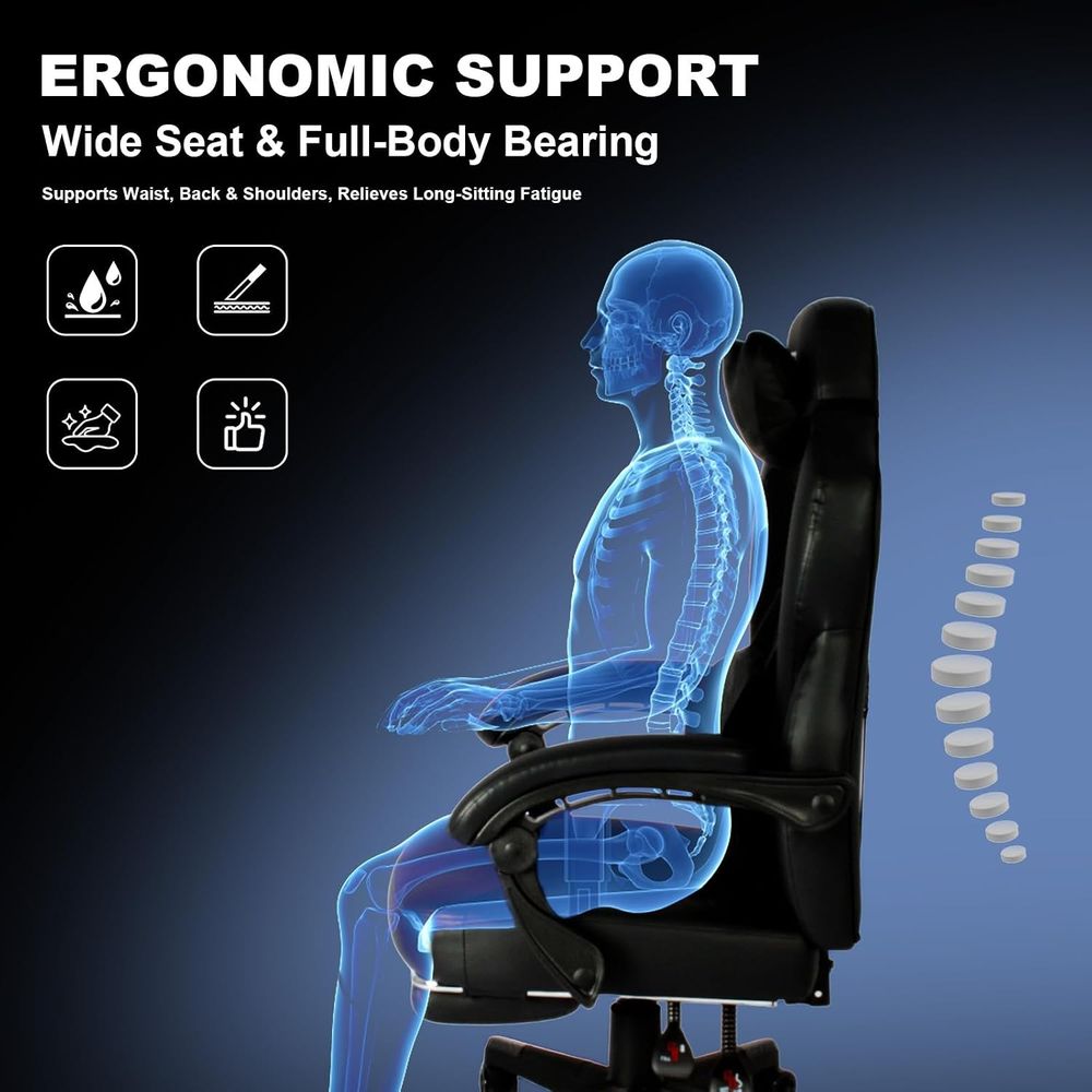 Gaming Chair PRO, Ergonomic Ga - огляд і ціна Chairs