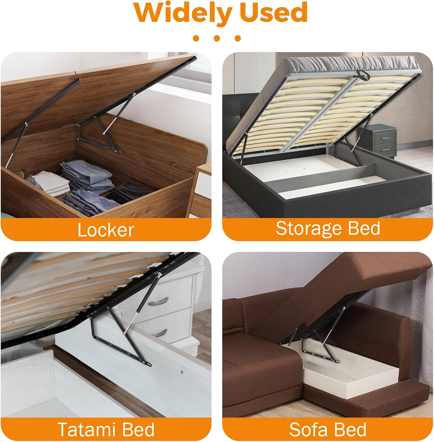 4.6 FT Bed Lift Mechanism, 176 - огляд і ціна Gas Lift Storage Bed Hydraulic