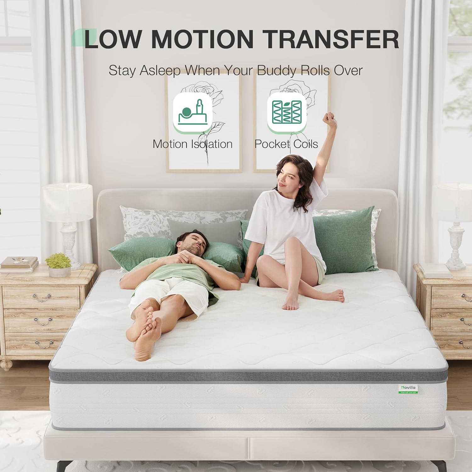 Queen Mattress 14 Inch, Hybrid - огляд і ціна Memory Foam Mattress In A Box Queen