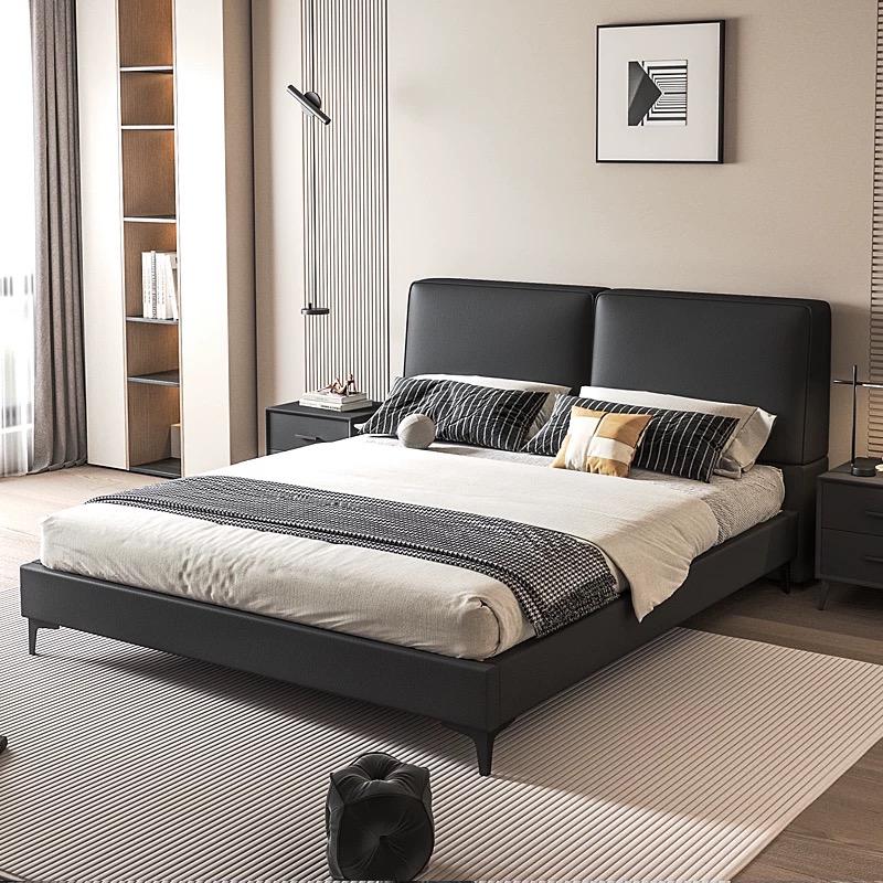 Modern Luxury Wood Bedroom Fur - огляд і ціна King Size Bed Frame With Storage Drawers