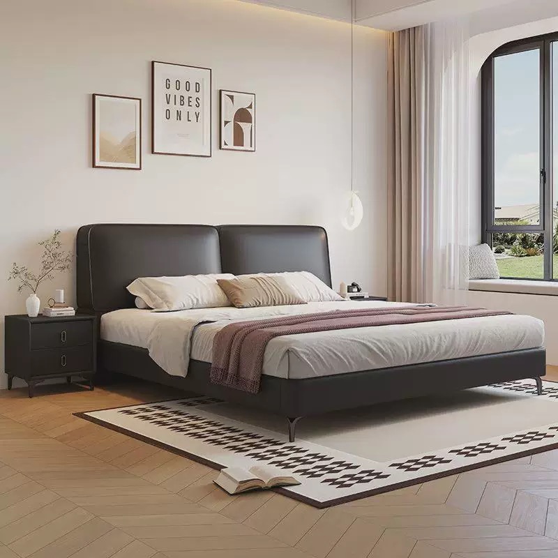 Modern Luxury Wood Bedroom Fur - огляд і ціна King Size Bed Frame With Storage Drawers