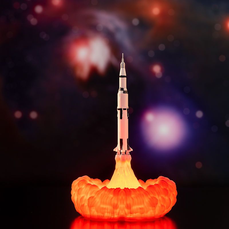 USB Rechargeable Space Shuttle - огляд і ціна Floating Nightstand With Led Light