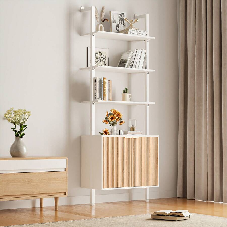 Chic Modern Ladder Bookcase Wi - огляд і ціна Storage